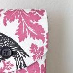 iPad Case - Pink Black Bird..