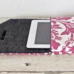 iPad Case - Pink Black Bird..