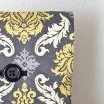 iPad Case - Grey Yellow Dam..