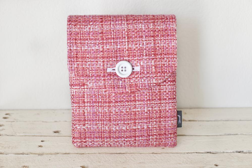 iPad Case - Pink Tweed