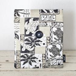 iPad Case - Tiki Tropical Turtle Palm Tree Brown - Padded with Pocket